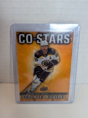 2025-2026 Tim Hortons Hockey Card Co-Stars CO-5  Pastrnak/McAvoy